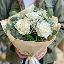 Букет цветов из:  Розы #REPLACE_PRED# Дружбе