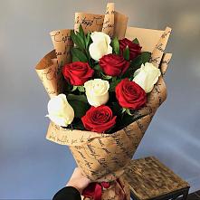 Букет цветов из:  Розы #REPLACE_PRED# Дружбе